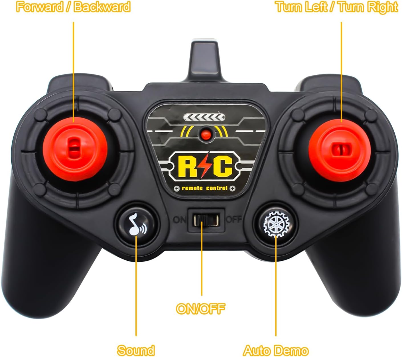 RC Semi Truck & Excavator Toy Set